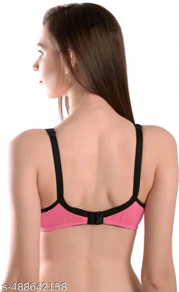 M.ii Cotton Blend Non-Padded Wirefree Maternity/Nursing Bra Combo / Feeding Brap - 36B