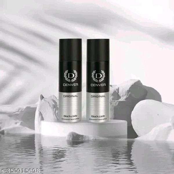 Caliber Nano Travel Size Pack Deo Perfume Body Spray - For Men (50ml X 2 ) - Free Size