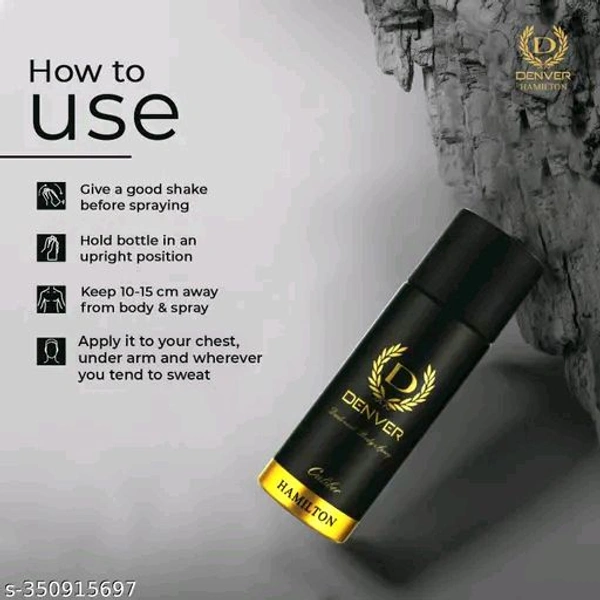 Caliber Nano Travel Size Pack Deo Perfume Body Spray - For Men (50ml X 2 ) - Free Size