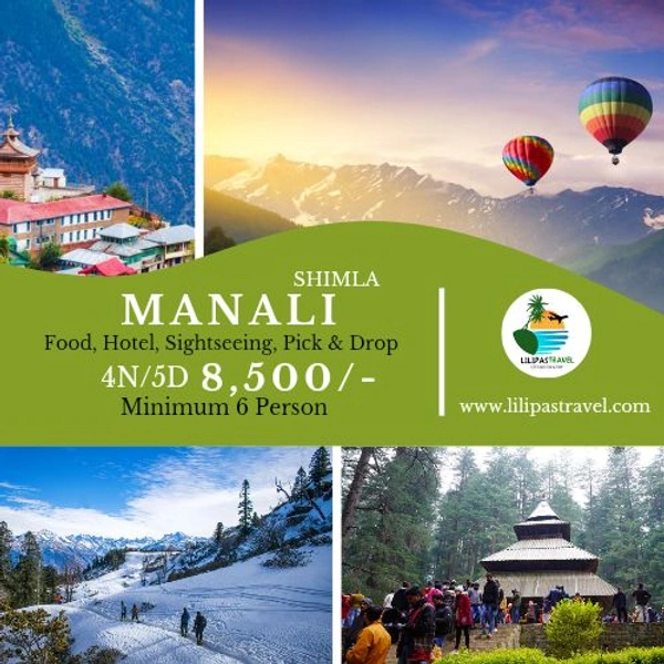 SHIMLA, MANALI - (4N/5D)