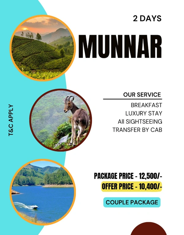 MUNNAR Tour - 2 Days