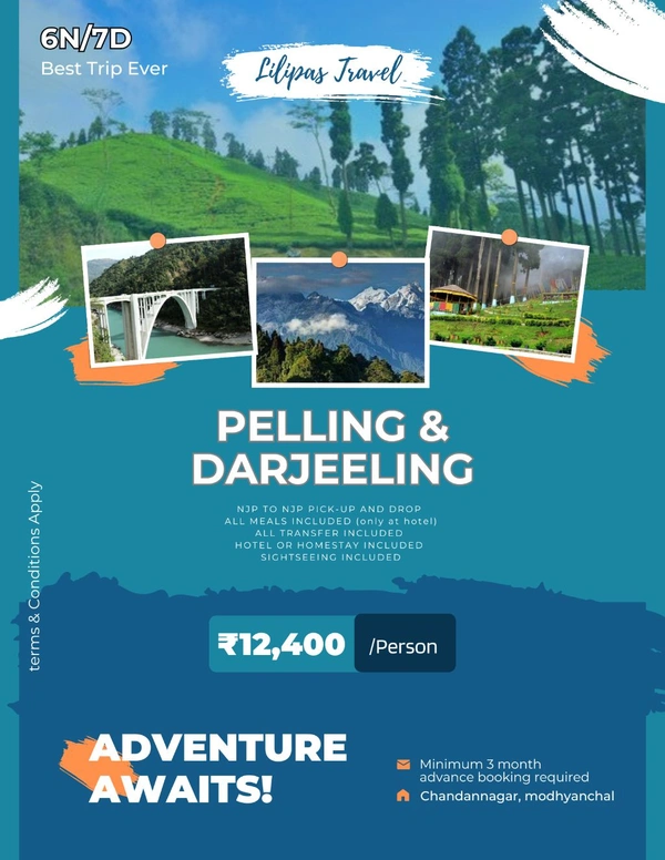 Pelling & Darjeeling - 6N/7D