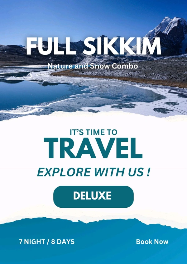 SIKKIM FULL TOUR (DLX)- 7N/8D MAP