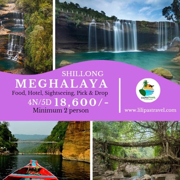 MEGHALAYA TRIP (Couple) - 4N/5D