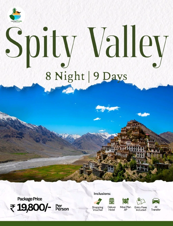 SPITI VALLEY GROUP (29th May)- 8N/9D