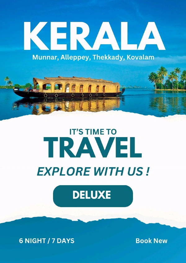 KERALA TRIP (DLX)- 6N/7D MAP