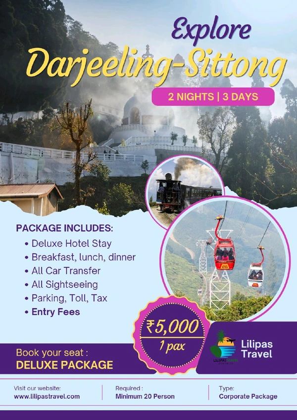 Darjeeling Sittong (COP 3)- 2N/3D