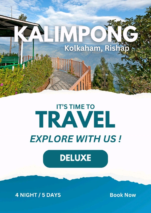 KALIMPONG (FLY)- 4N/5D MAP