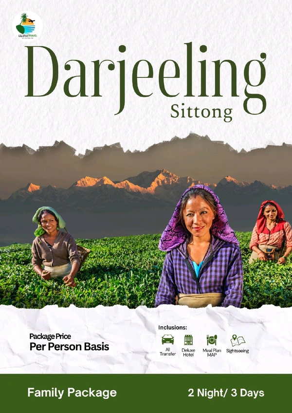 Darjeeling (FLY)- 2N/3D MAP