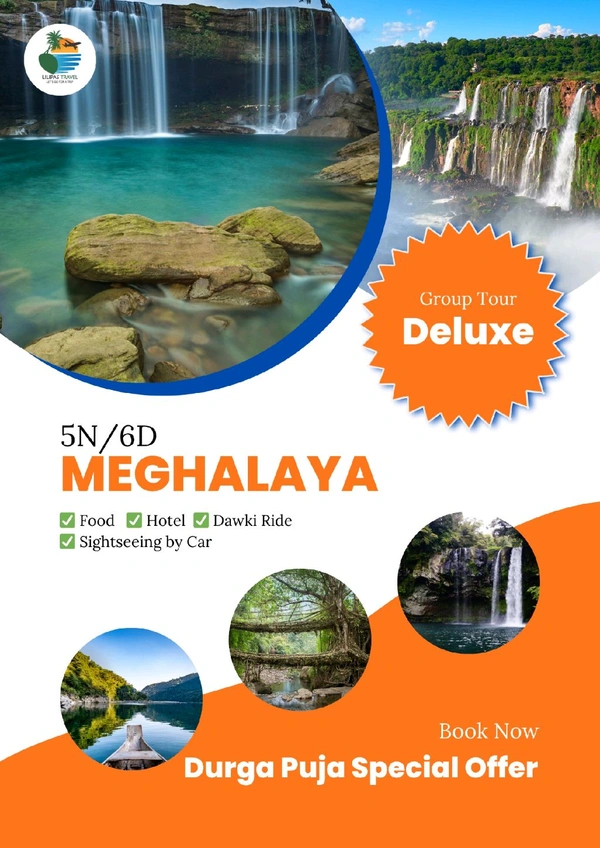 MEGHALAYA (17th Oct)- 5N/6D DLX