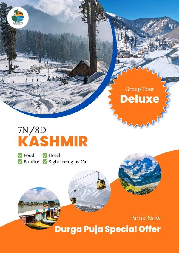 KASHMIR (27th Oct)- 7N/8D DLX