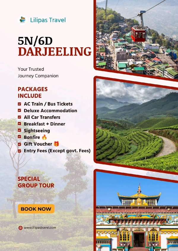 DARJEELING (19th Oct)- 5N/6D MAP
