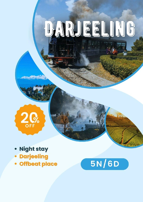 DARJEELING (14th Aug)- 5N/6D DLX