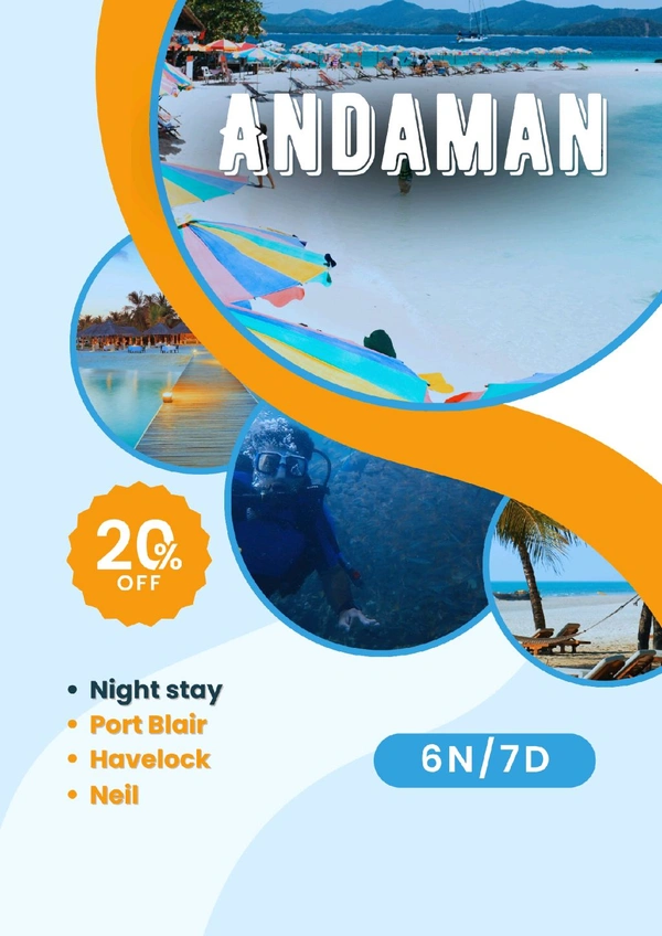 ANDAMAN TRIP (12th Jan)- 6N/7D