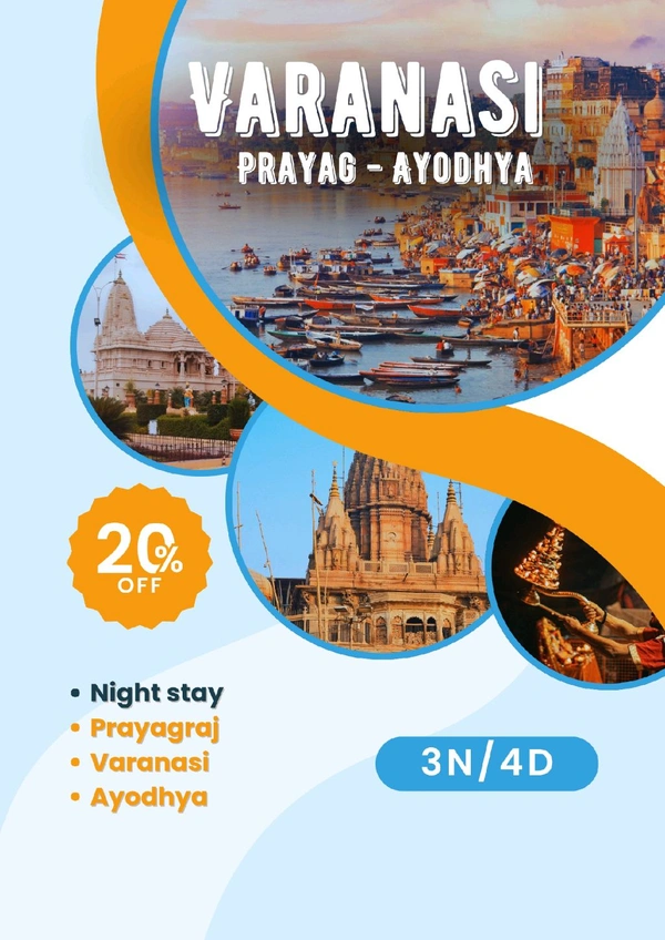 AYODHYA VARANASI (25th Nov)- 3N/4D