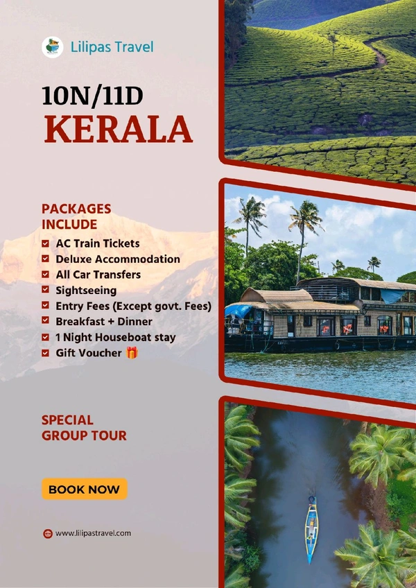 KERALA TRIP (2nd Nov)- 10N/11D MAP