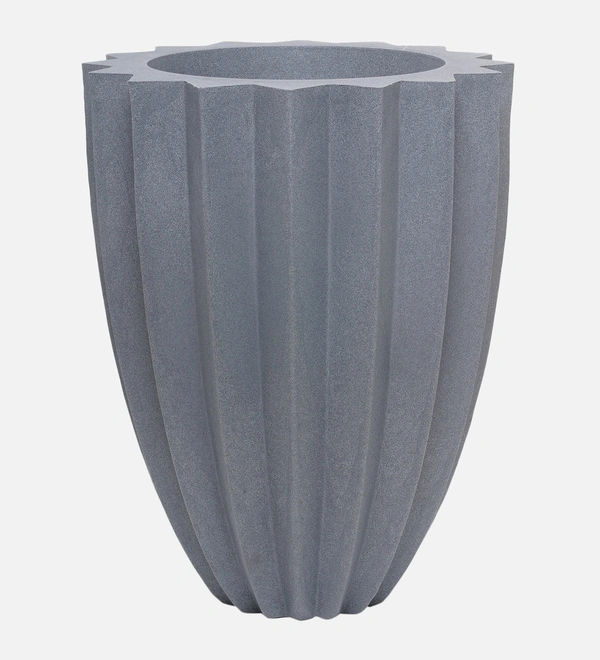 Vrukshveda Juniper Star Planter - Gray