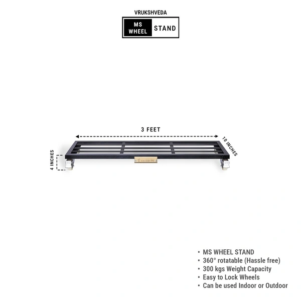 3 ft - Wheel Bench Stand 