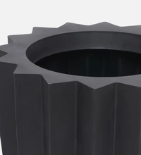 Vrukshveda Juniper Star Planter - Black