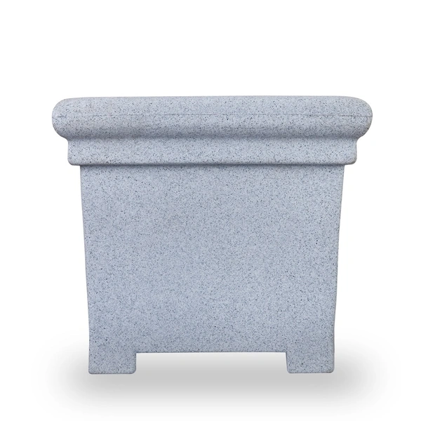 Vrukshveda BS Outdoor Planter - 21 Inch, White