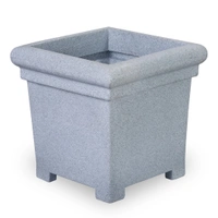 Vrukshveda BS Outdoor Planter - 21 Inch, White