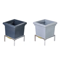 Vrukshveda BS Outdoor Planter - 21 Inch, White