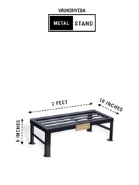 Vrukshveda 2 ft - Bench Stand - Powder Coated, Black