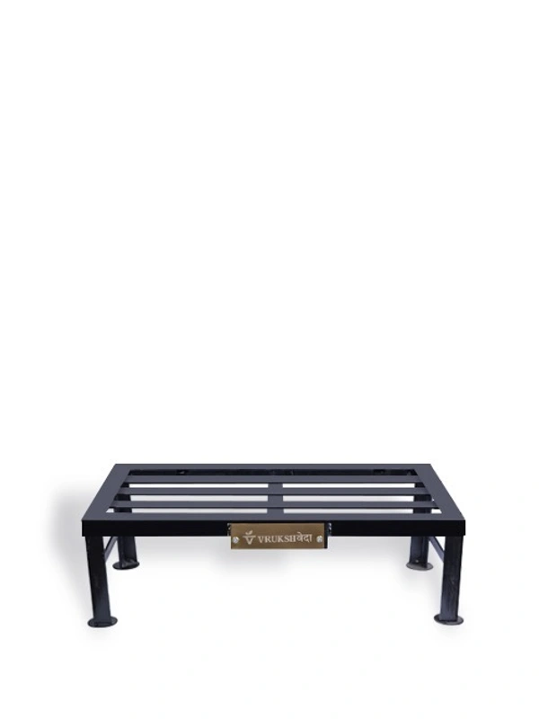 Vrukshveda 2 ft - Bench Stand - MS, Black