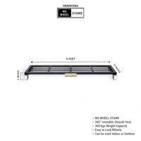 4 ft - Wheel Bench Stand 