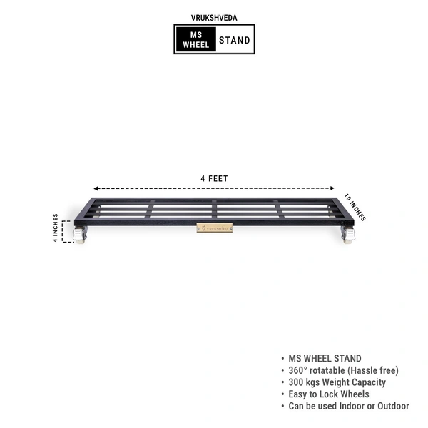 4 ft - Wheel Bench Stand 