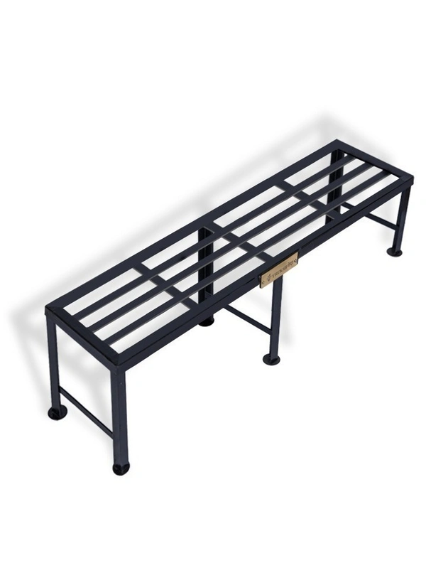 Vrukshveda 4 ft - Tall Bench Stand - Powder Coated, Black