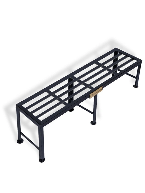 Vrukshveda 4 ft - Tall Bench Stand - MS, Black