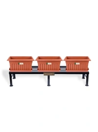 Vrukshveda 4 ft - Bench Stand - MS, Black