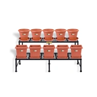 Vrukshveda II Tier Metal Stand - 5 Feet - 