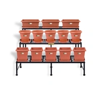 Vrukshveda III Tier Metal Stand - 5 Feet - 