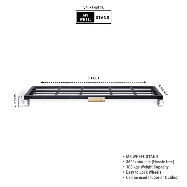 5 ft - Wheel Bench Stand 