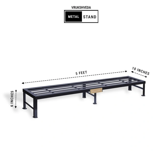 Vrukshveda 5 ft - Bench Stand - Powder Coated, White