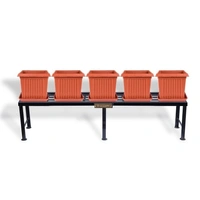 Vrukshveda 5 ft - Tall Bench Stand - MS, Black
