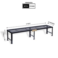 Vrukshveda 5 ft - Tall Bench Stand - Powder Coated, White