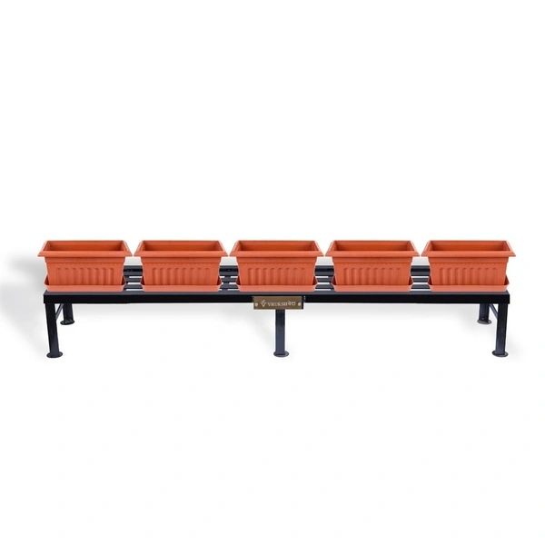 Vrukshveda 5 ft - Bench Stand - Powder Coated, Black
