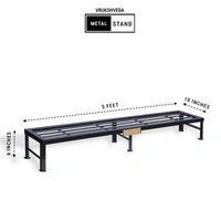 Vrukshveda 5 ft - Bench Stand - MS, Black
