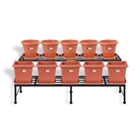 Vrukshveda II Tier Metal Stand - 6 Feet - 