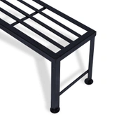 Vrukshveda 6 ft - Tall Bench Stand - MS, Black