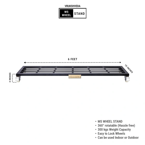 6 ft - Wheel Bench Stand 
