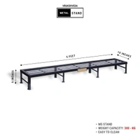 Vrukshveda 6 ft - Bench Stand - Powder Coated, Black