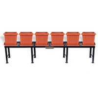 Vrukshveda 6 ft - Tall Bench Stand - MS, Black
