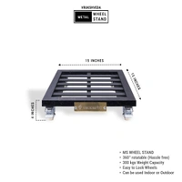 15 inch - Square Wheel Stand 