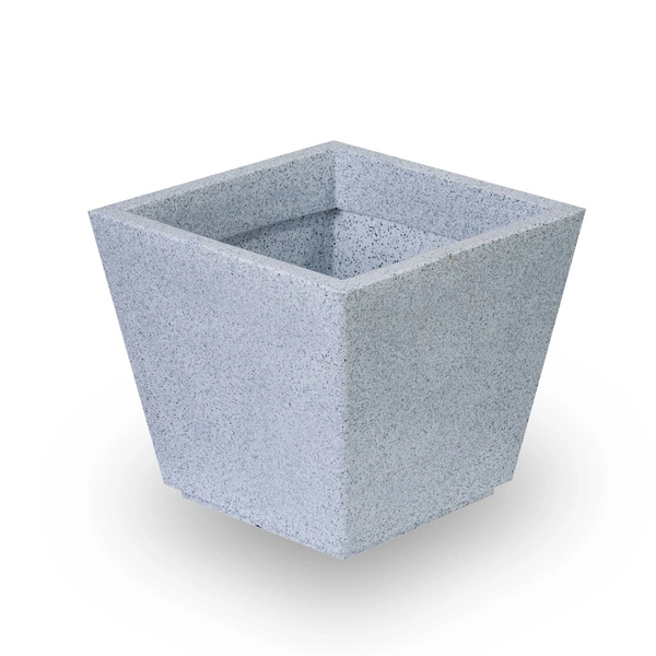 Vrukshveda GK Indoor Planter - 14 Inch, White