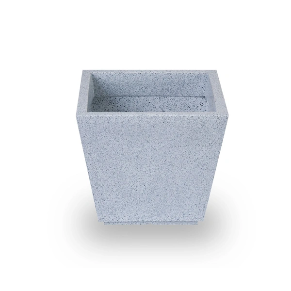 Vrukshveda GK Indoor Planter - 14 Inch, White