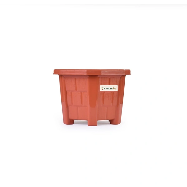 Vrukshveda Hexagone Plastic Planter - No.5